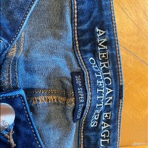 Used American Eagle Jeggings Dark Wash